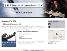 Tablet Screenshot of jredwardscpa.com